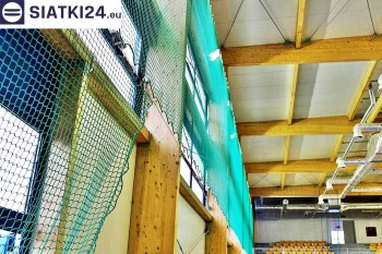 Siatki Będzin - Duża wytrzymałość siatek na hali sportowej dla terenów Będzina