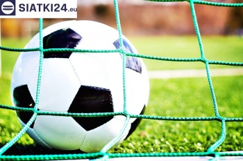 Siatki Będzin - Siatki do bramki - 7,32x2,44 - (7,5x2,5m- tak zwane bramki siódemki) do piłki nożnej. dla terenów Będzina