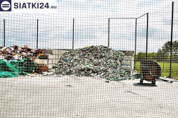 Siatki Będzin - Siatka zabezpieczająca wysypisko śmieci dla terenów Będzina
